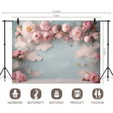 LB1275 Floral and Fine Art Backdrop